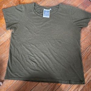 Olive green jungmaven tee